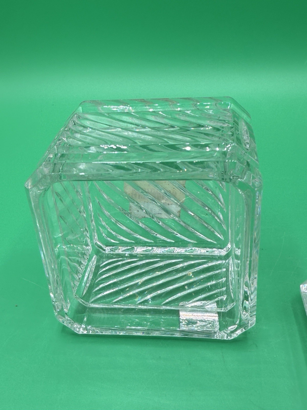 Marquis By Waterford Crystal Square Trinket box With Lid