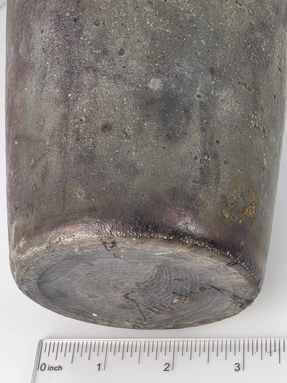 Indianapolis Debra Manfree Raku Art Hand Thrown Pottery Pink Blue Grey 12″ Vase