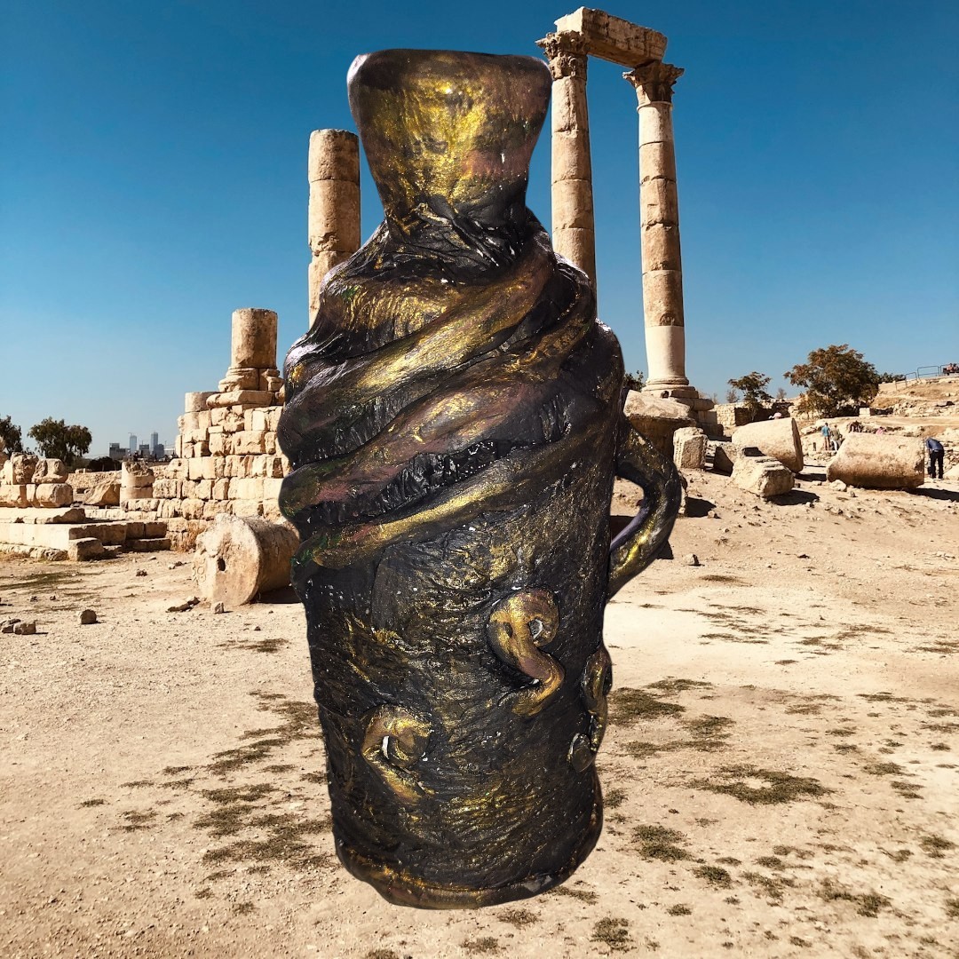 Handmade Recycled Vase