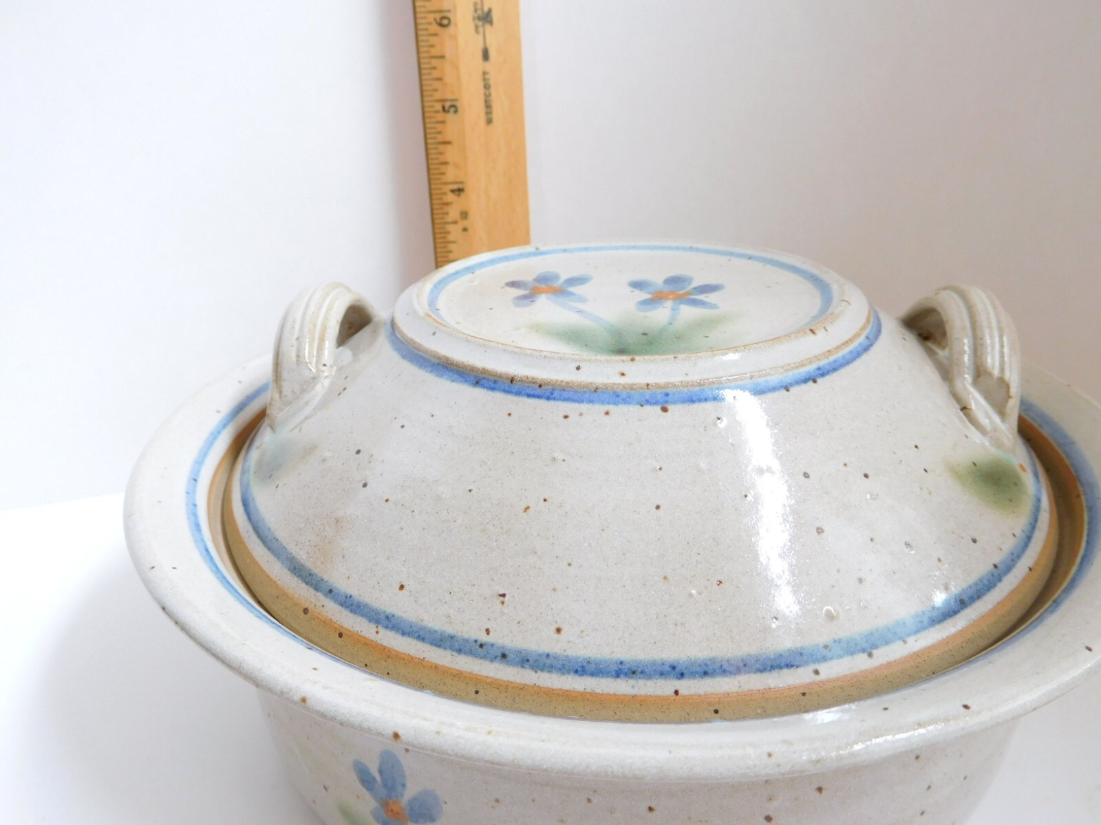 Artisan made covered pot Keith Herklotz Down to Earth multi purpose