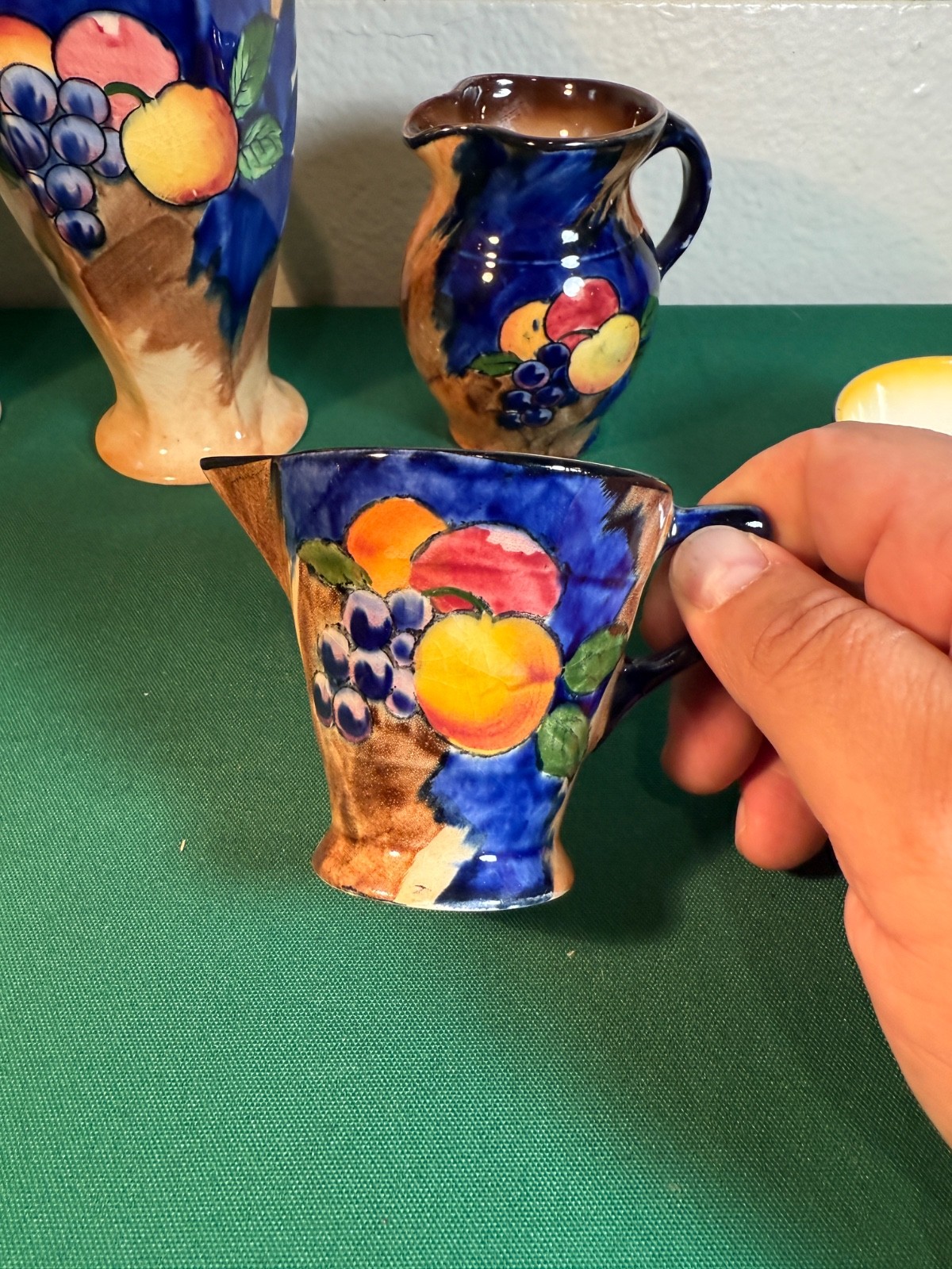 Vintage H&K Tunstall Autumn Fruit Pottery SET, Check Description for Details