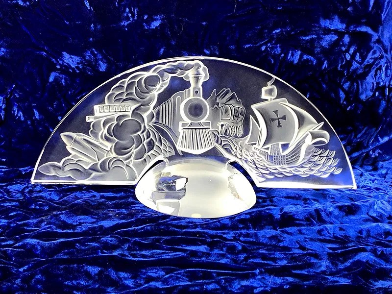 ⭐Lalique Limited Edition Crystal Plaque “500th Anniversary of America” 122/500