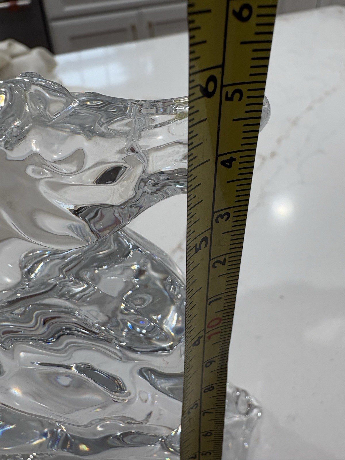 Hoya Crystal Horse Figure 6”