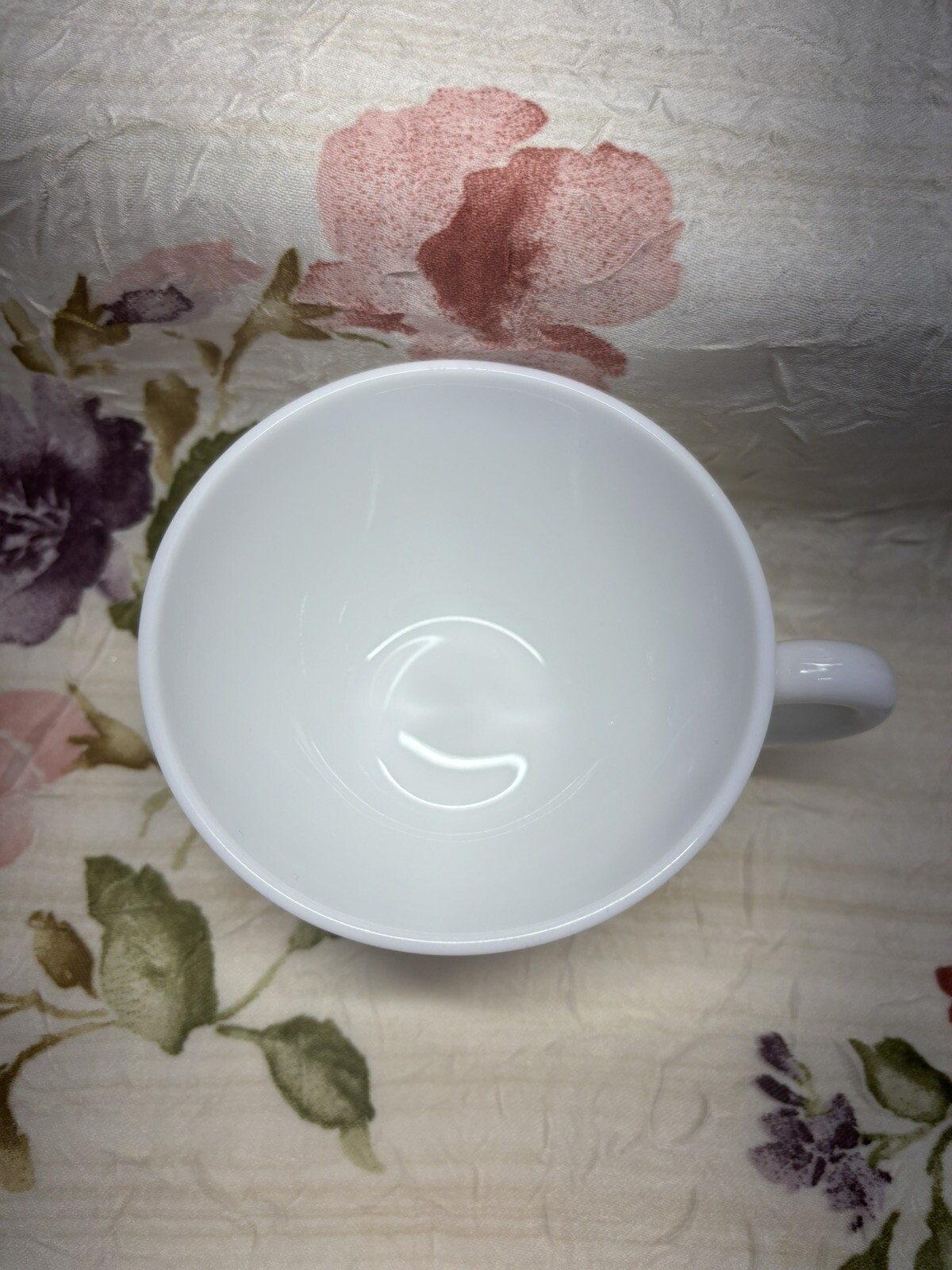 Vintage Westmoreland Beaded Edge Clover Flower/ Leaf Cup/saucer/salad Plate