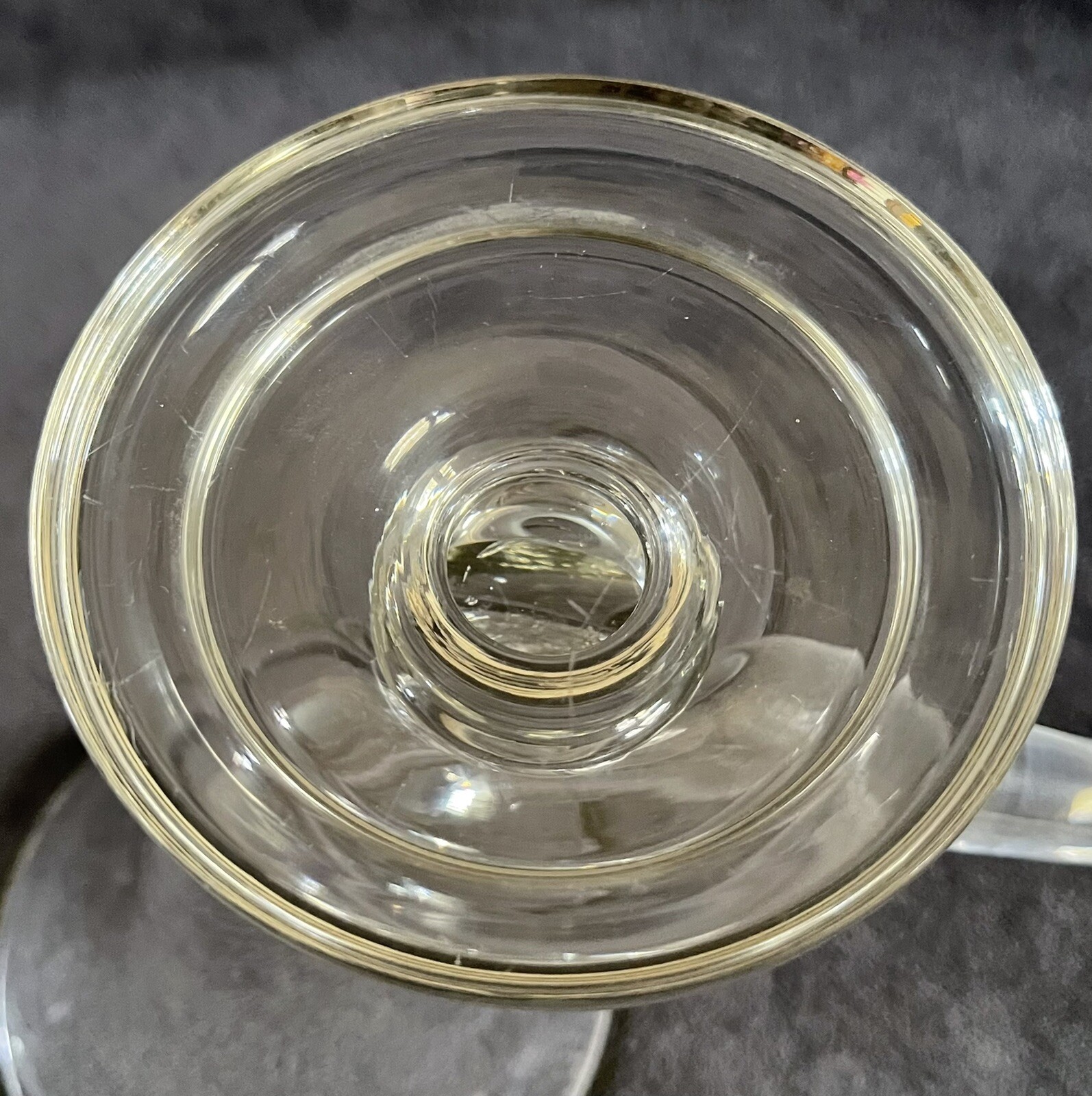 RARE 19th Century Antique Hand Blown Glass Cornecopia Horn Of Plenty Vase