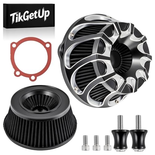 2Pc Air Cleaner Intake Filter Kit for Harley Sportster Iron – Sportster 04-24