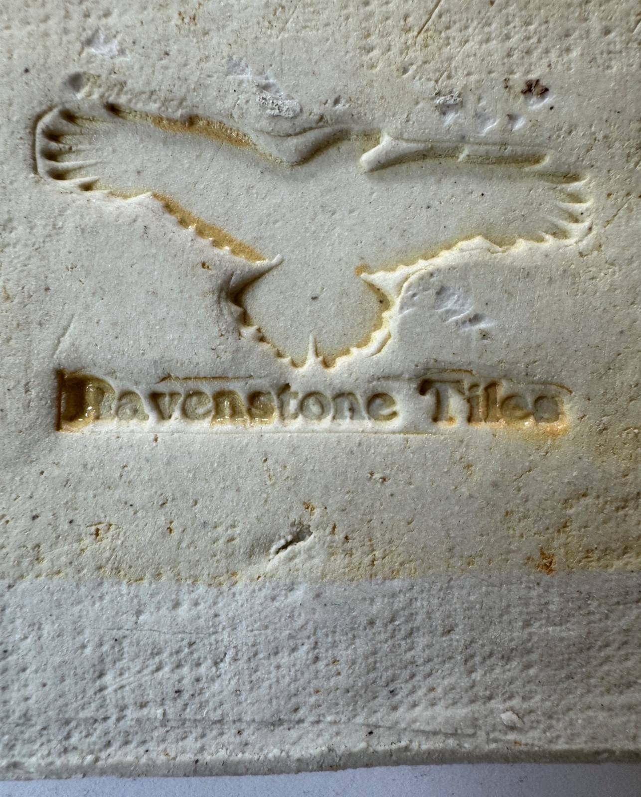 Vintage Ravenstone Arts & Crafts Style Studio Art Pottery Tile Landscape Retired