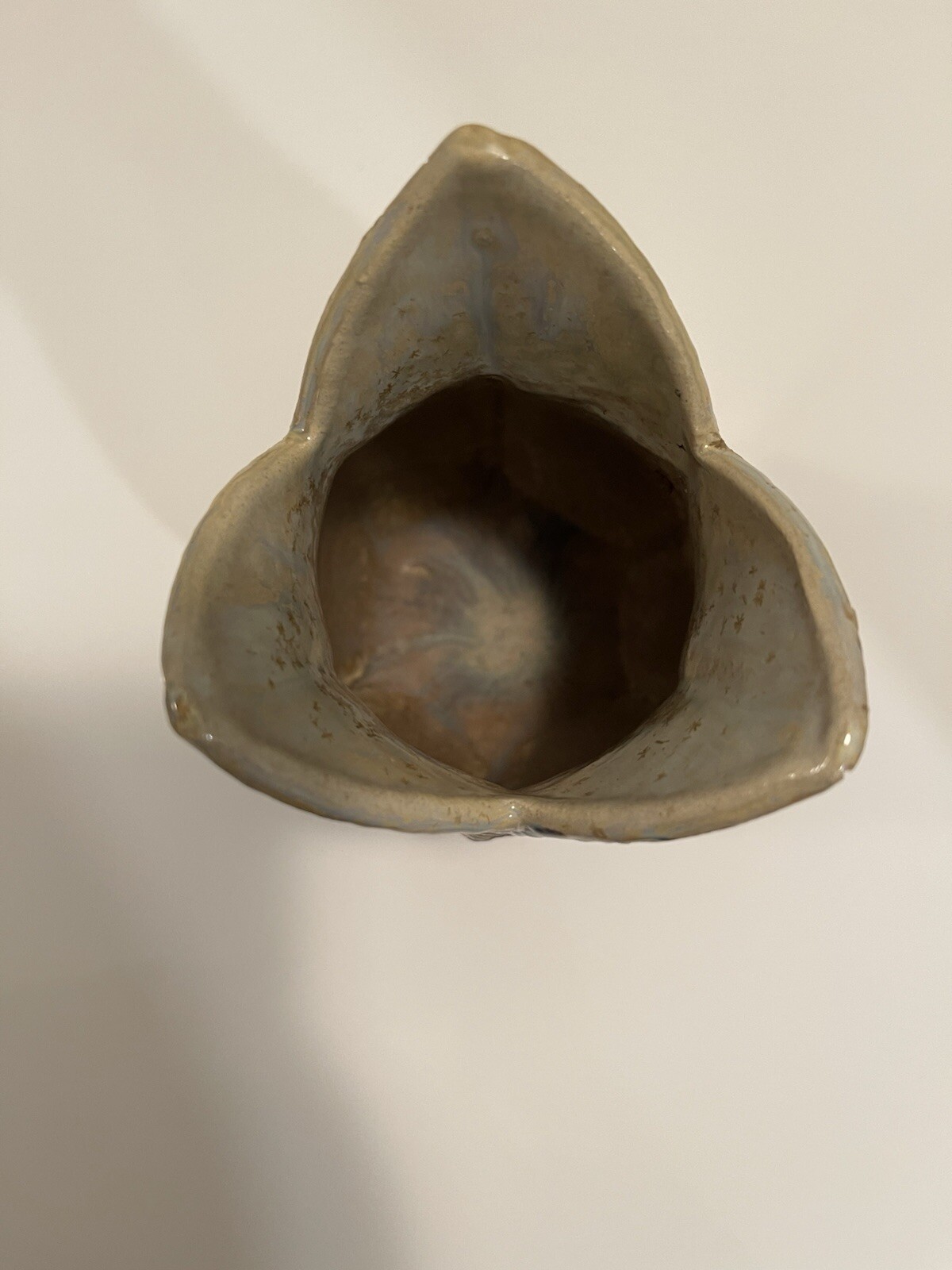 Unique Small Multicolored Pottery Vase Handmade In Indonesia