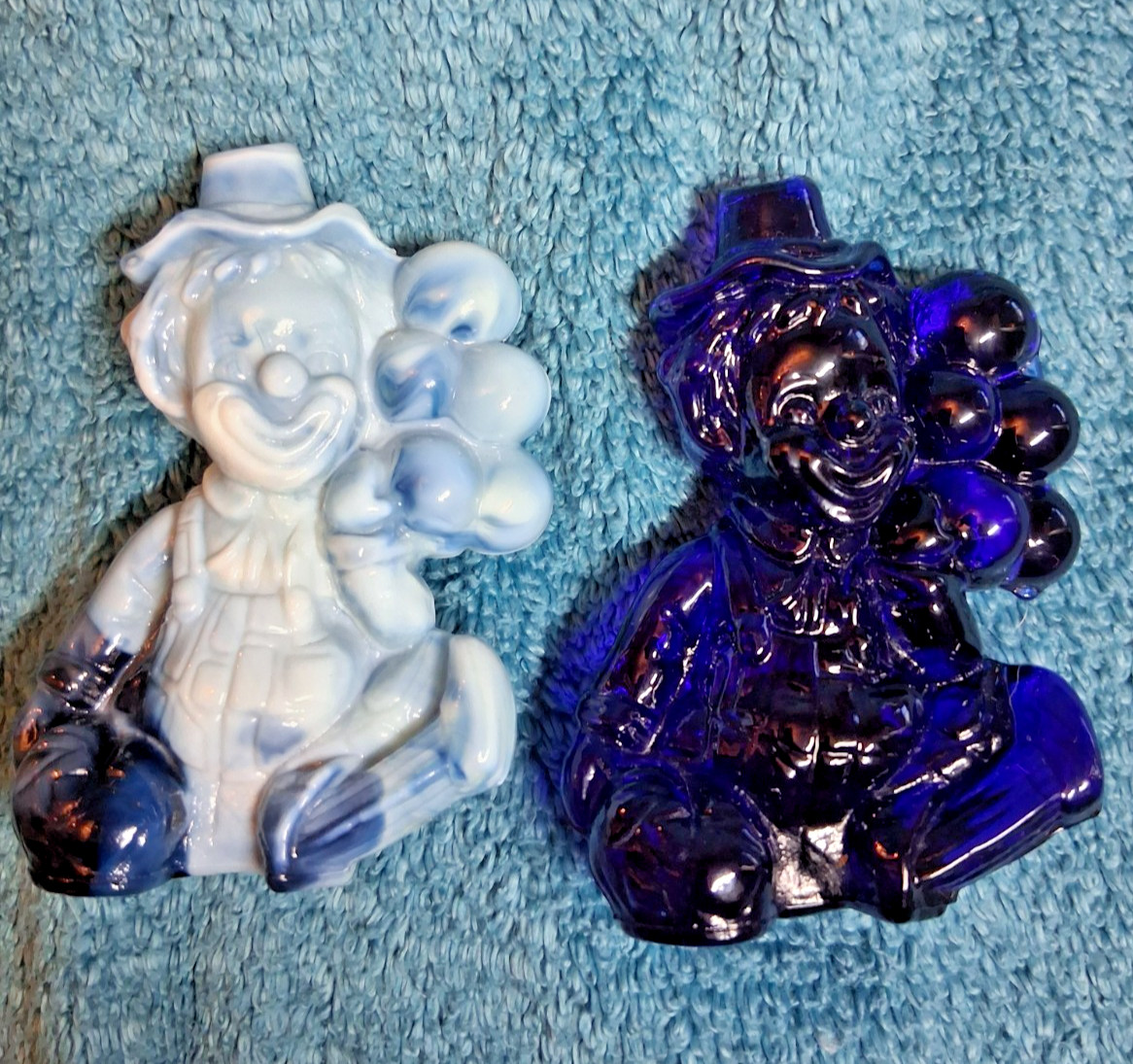 VINTAGE MOSSER HOAGY & LYLE CLOWN FIGURINES, HOAGY COMES WITH ORIGINAL BOX