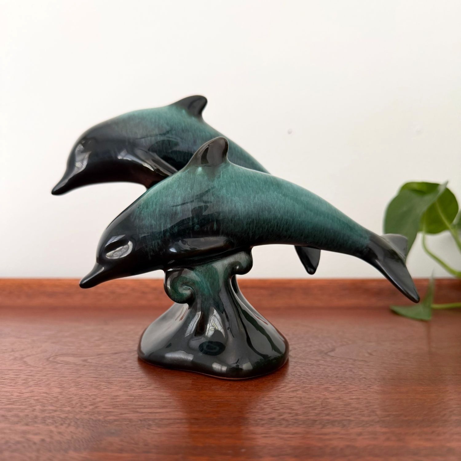 Blue Mountain Pottery Dolphins