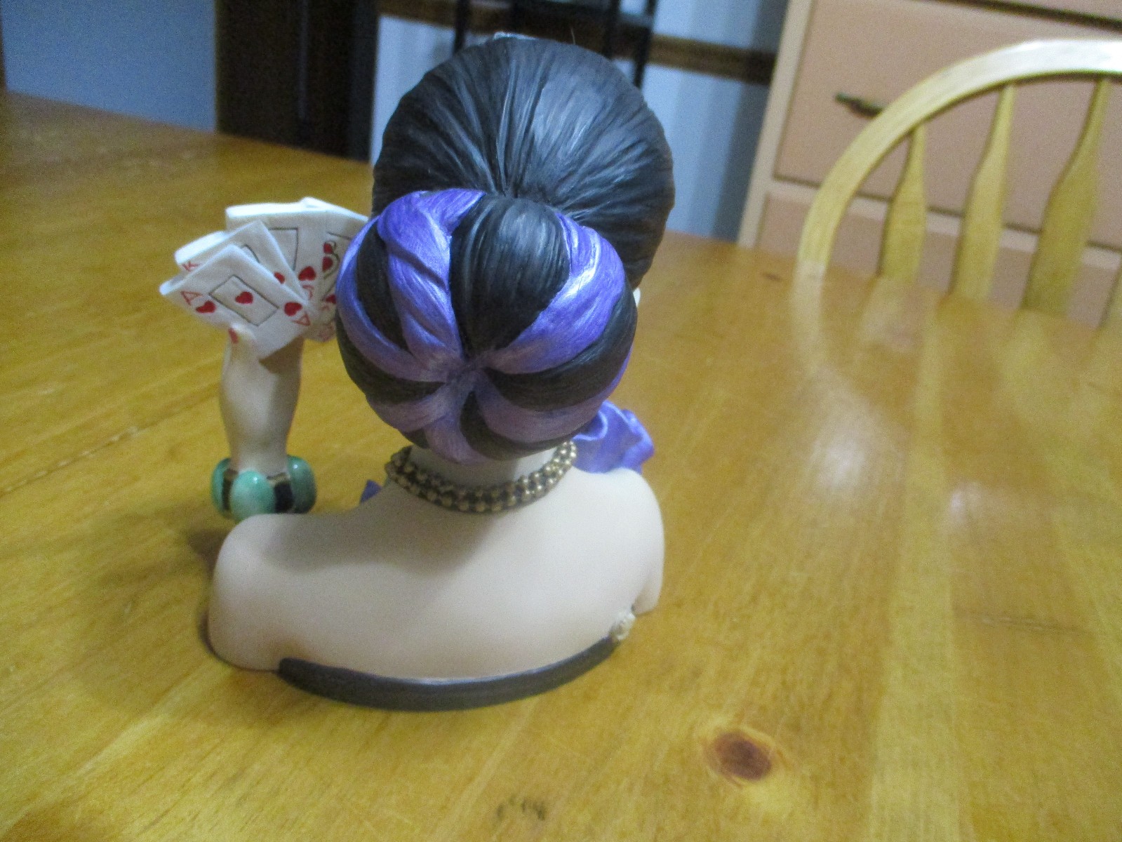 Cameo Girls “Judith 1977” Lady Luck Head Vase,Rare Only 600 PCs Made