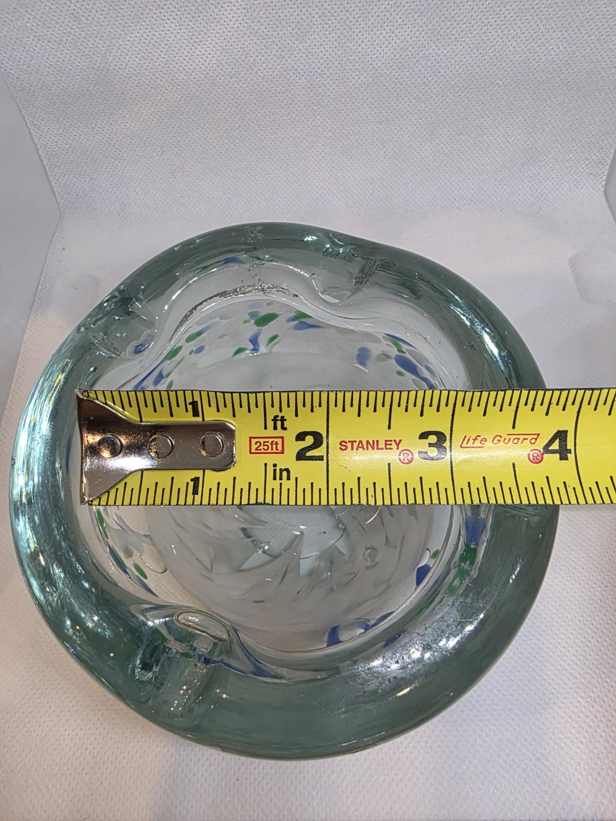 Vintage Murano? Style Art Glass Blown Bowl/Ashtray *SEE PHOTOS/DESCRIPTION*