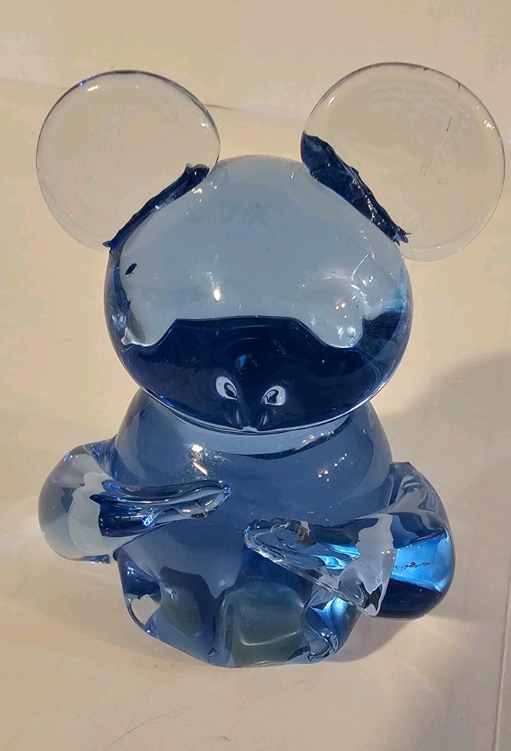 Vintage United States Commemorative Fine Art Gallery Blue Koala Bear Figurine
