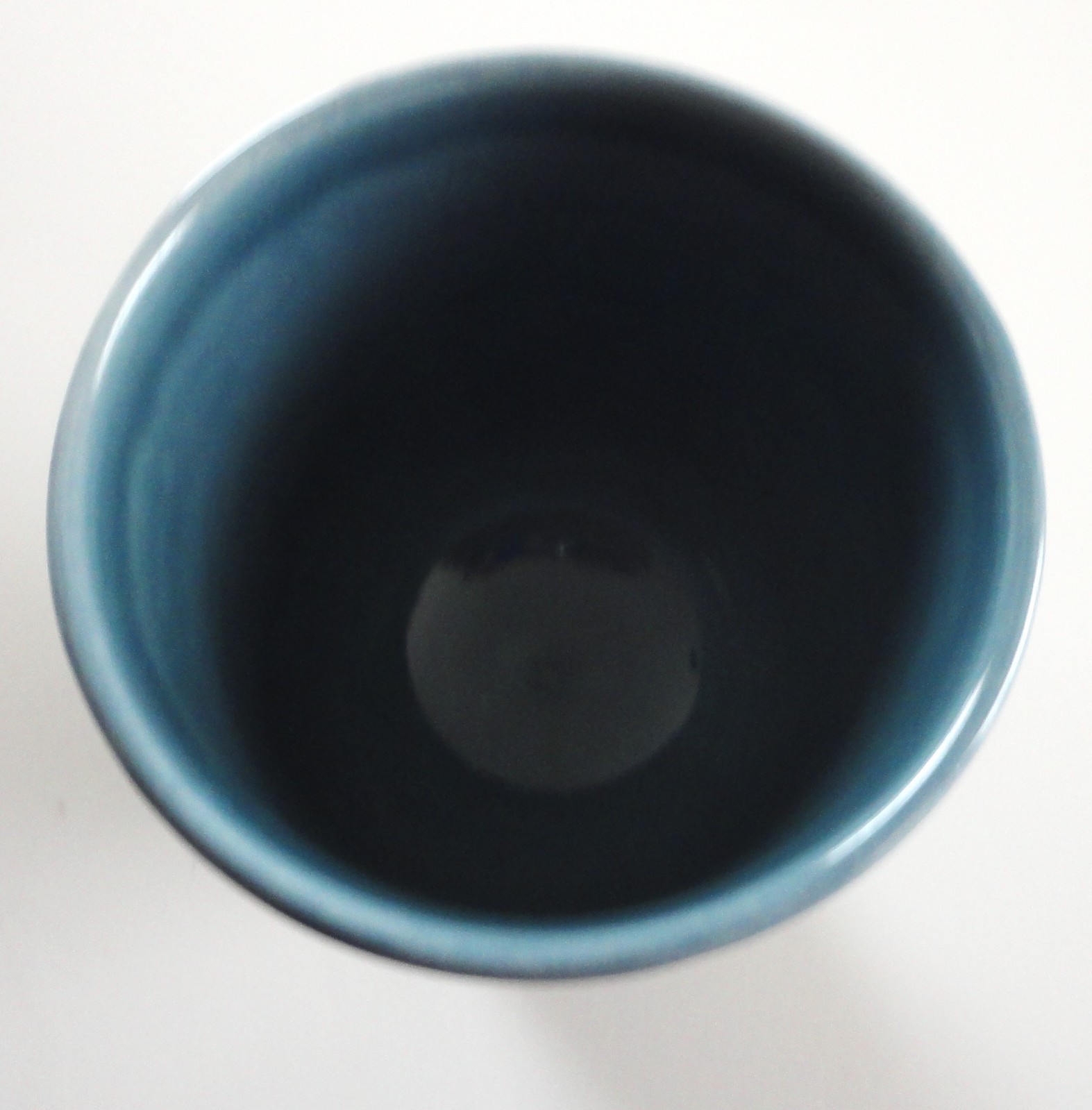 Midcentury Gunnar Nylund Vase Embossed Skara Town Scene Blue Rorstrand Sweden
