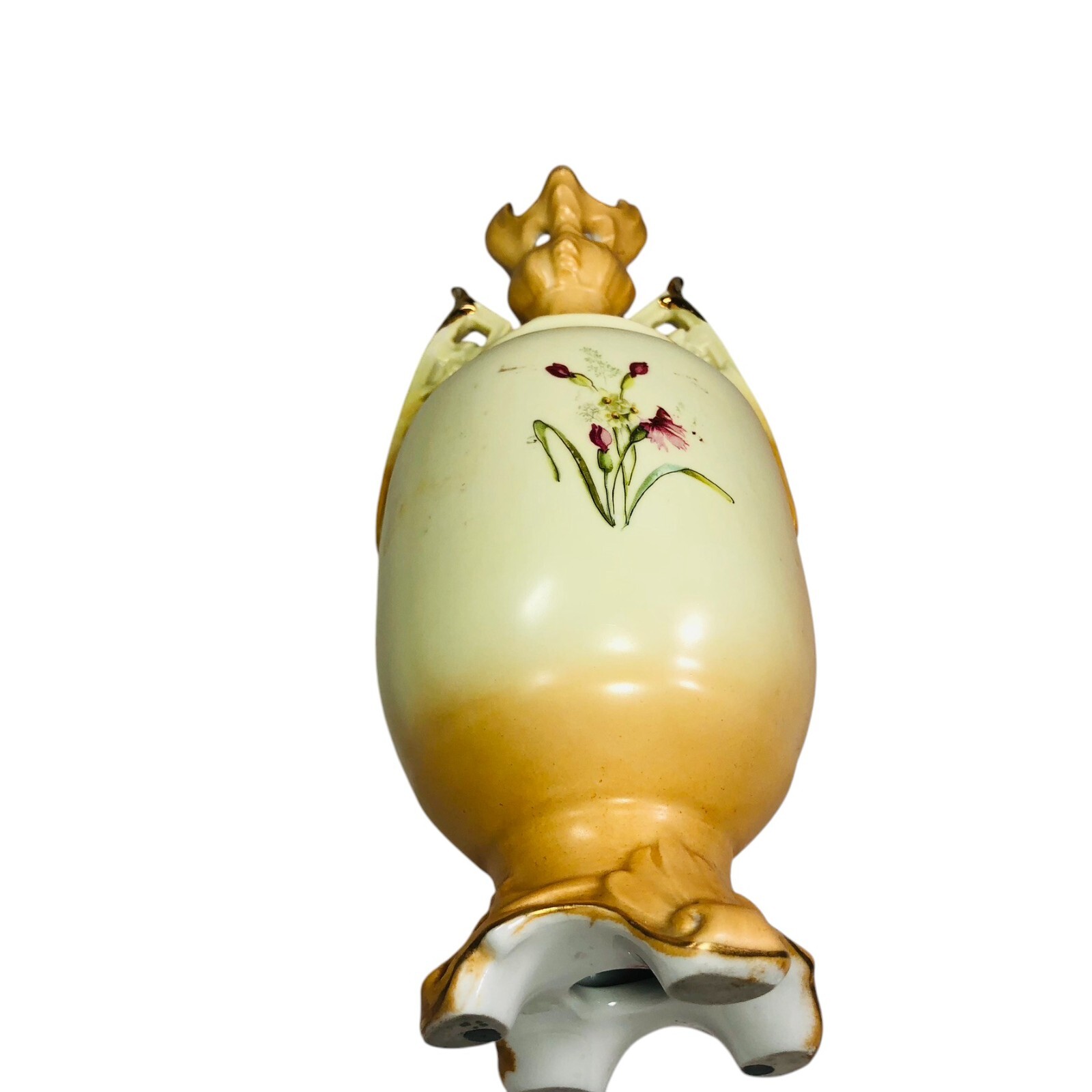 Robert Hanke RH Austria Art Nouveau Floral Porcelain Vase 10.5 in H