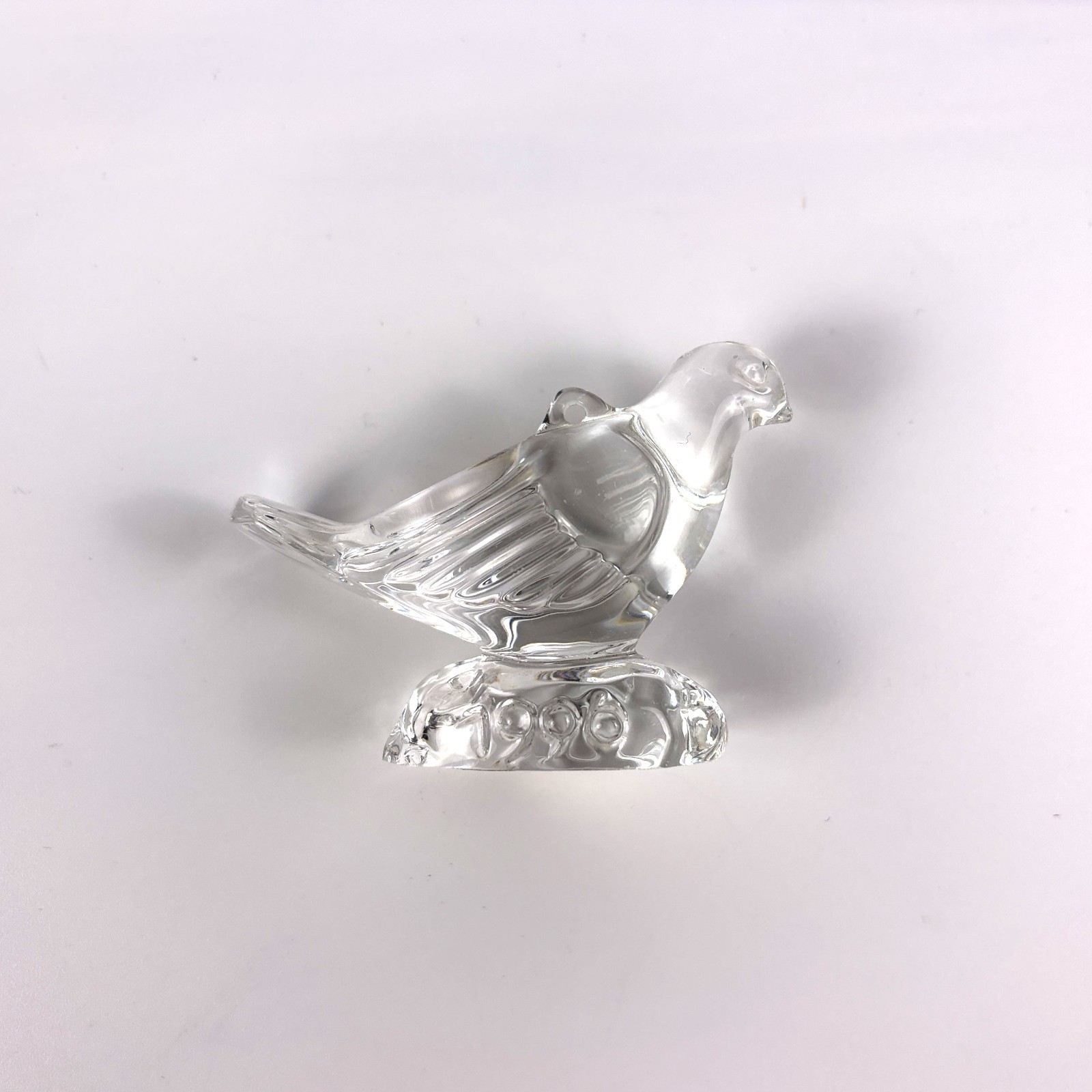 Waterford Crystal Turtle Dove Ornament 12 Days Of Christmas 1996 Made in Ireland