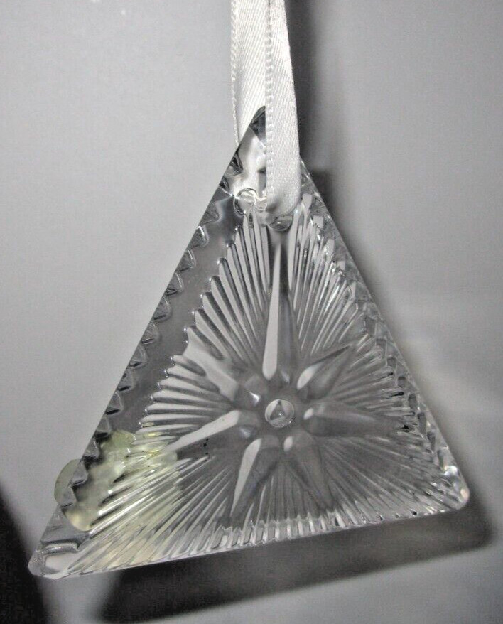 Waterford Crystal Times Square Star of Hope Christmas Ornament 113622 + Case Box