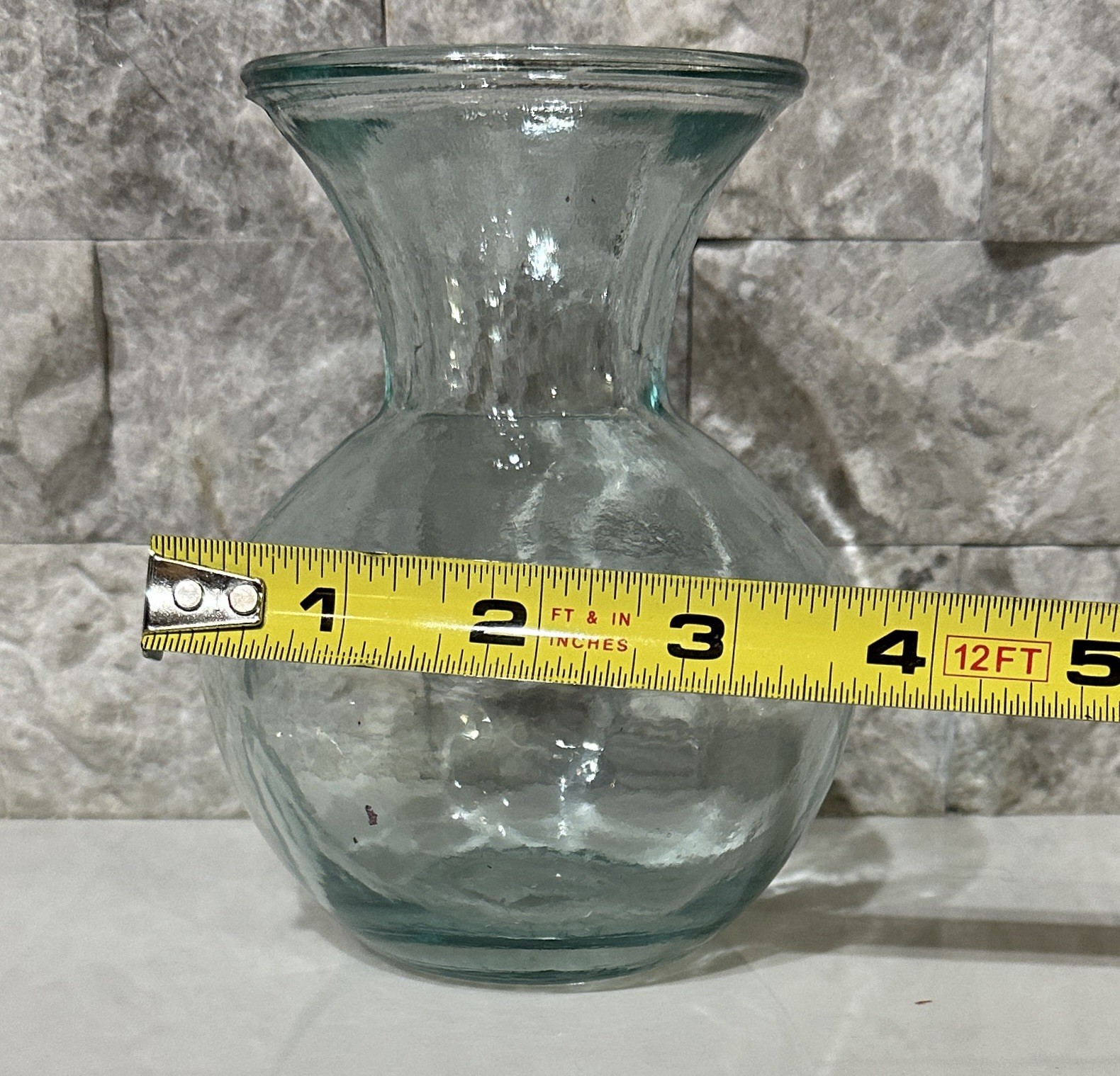 Vidrios San Miguel 100% Recycled Glass Hand Made Vase Made In Spain