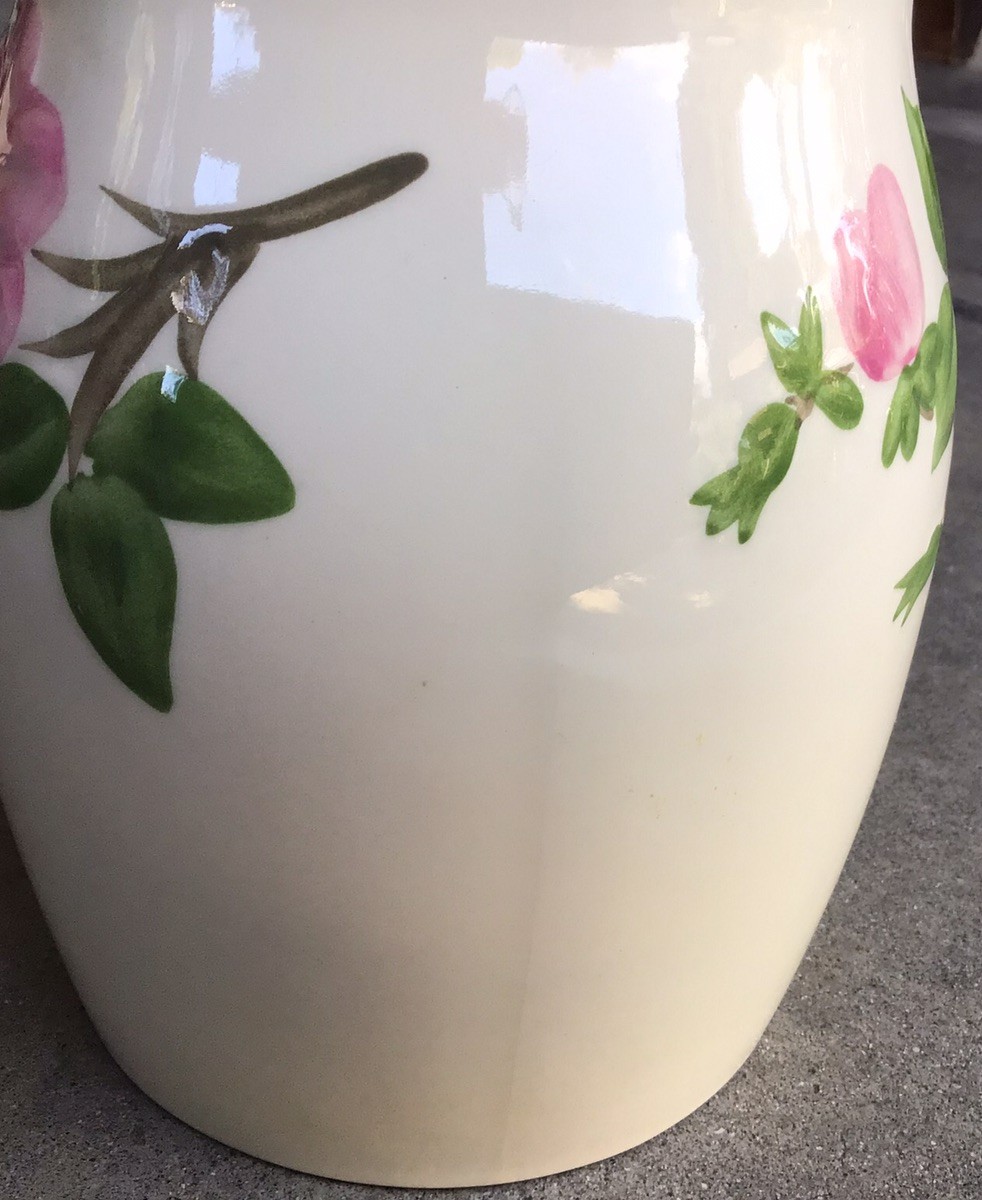 Franciscan Desert Rose Utensil Crock, Vase Made In England