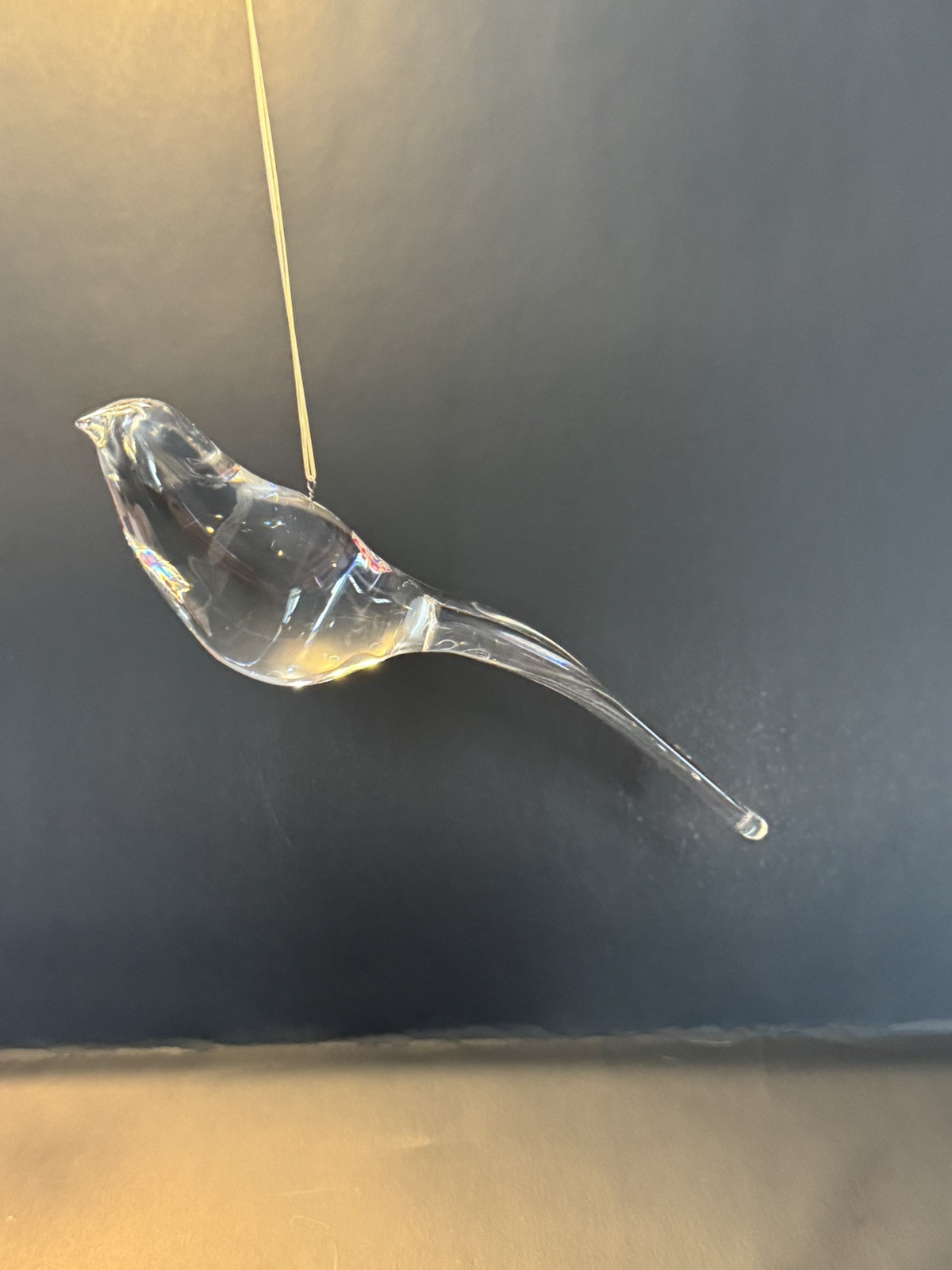 Glass Stueben Love Bird
