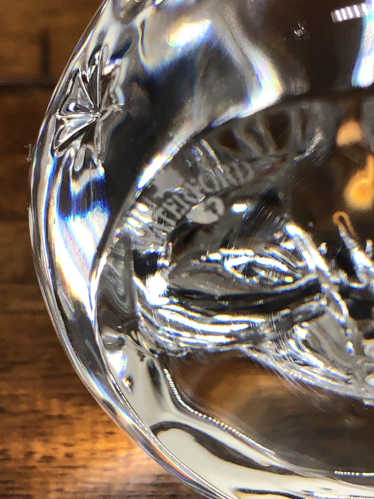 Waterford Crystal Christmas Holiday SNOWMAN SCULPTURE Figurine Paperweight MINT