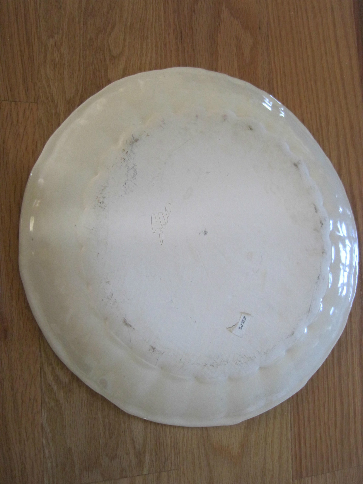 Decorative Southwestern Blue Pate Rabbit SAS Potters Vision Art Gallery 14 inch