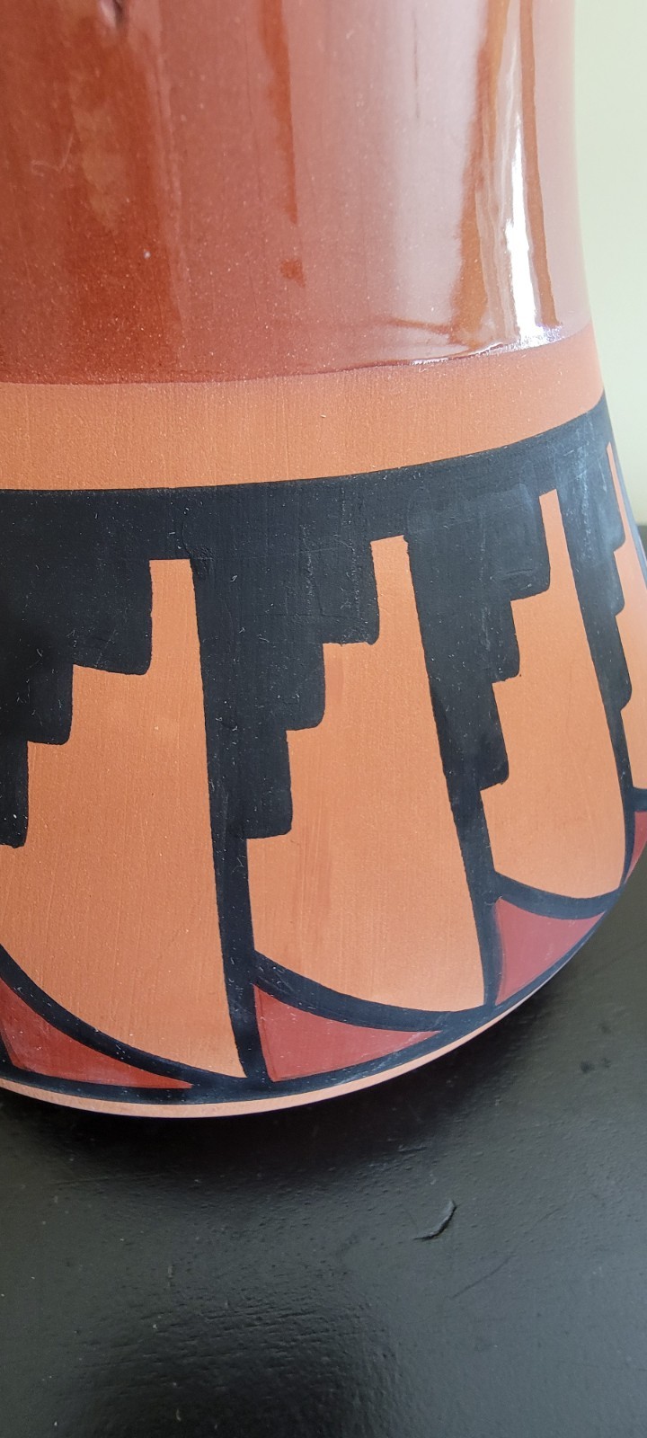 New Mexico DQ ACOMA Artist Signed Vintage Clay And Glazed!