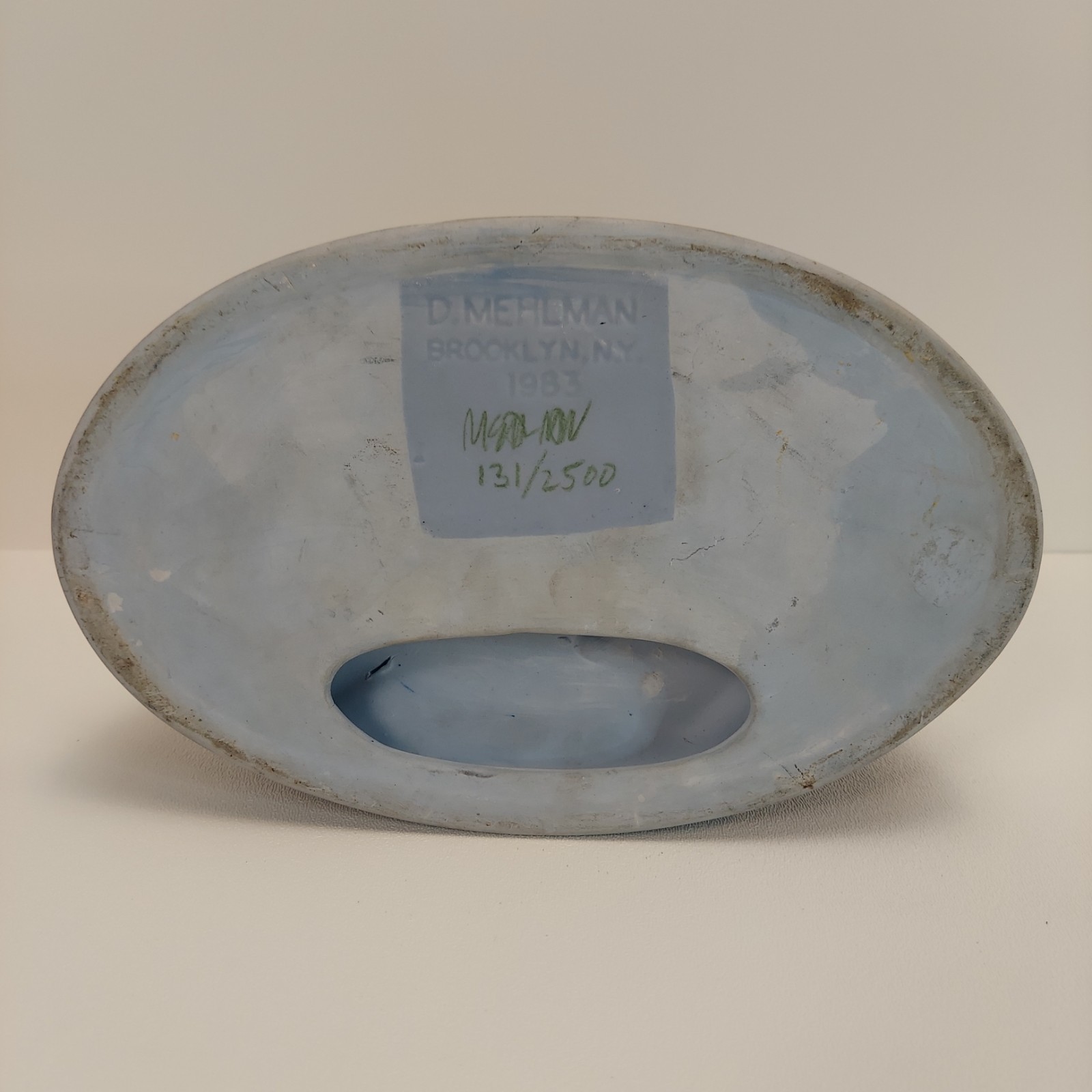VTG Brooklyn Bridge NY Ashtray Centennial Ceramic 1983 Sculpture Trinket Dish LE