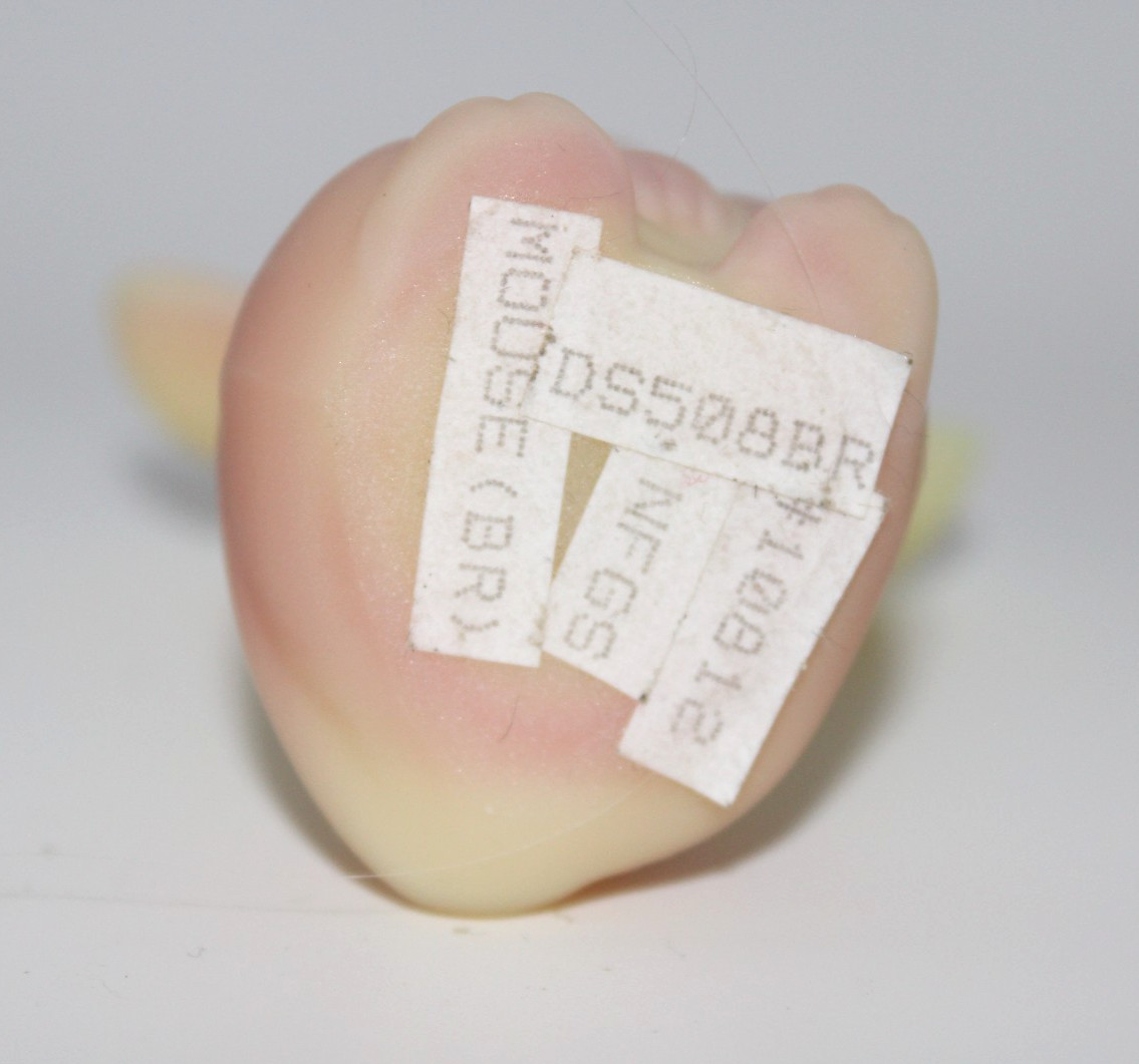 Fenton for NFGS Burmese Satin Mouse Pink Yellow Uranium GLOWS