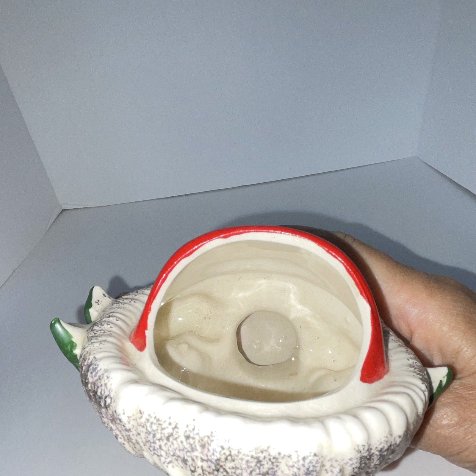 Napco Christmas Lady Head Vase