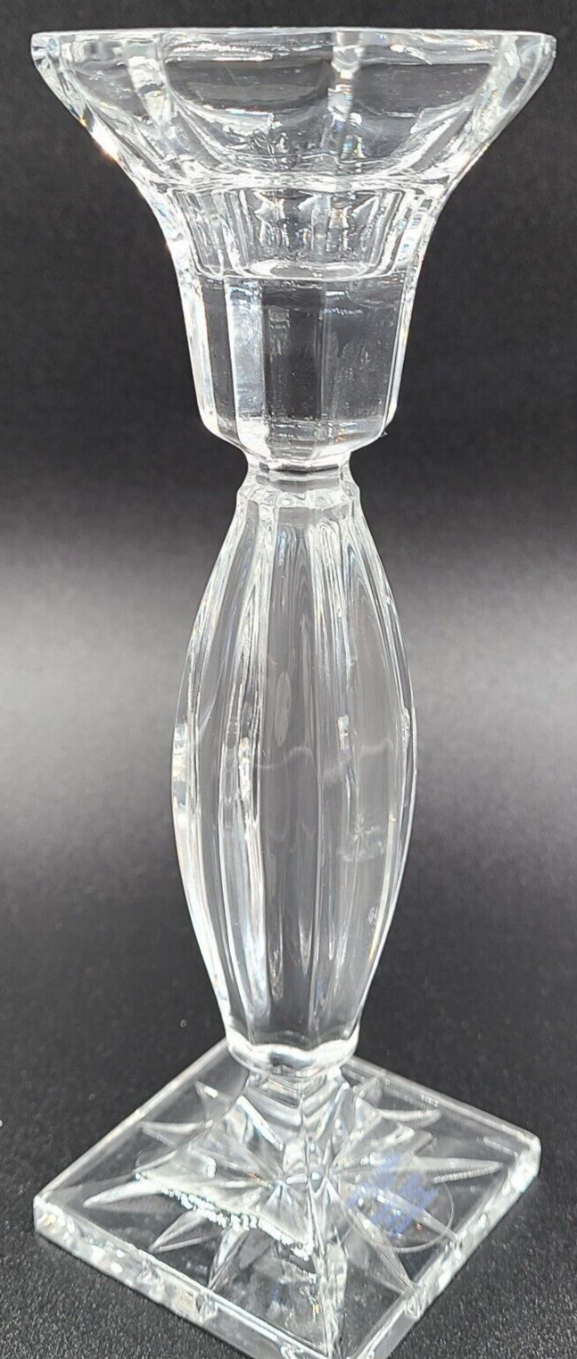 Royal Limited Handcut Crystal Czech Set of 3 Tiered Candlestick Holders