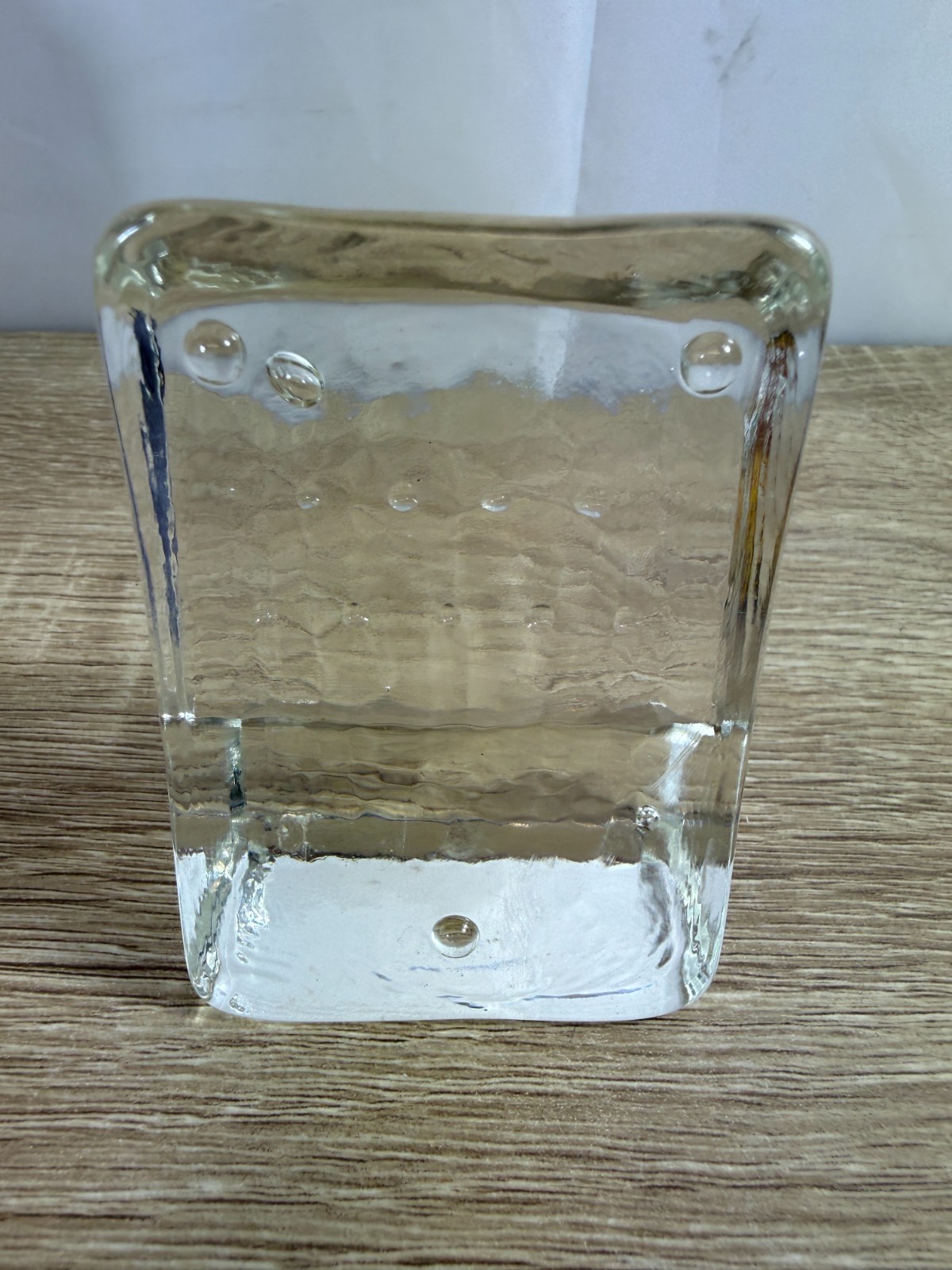 Vintage Tasmanian Glassblowers Art Glass Set Solid Paperweight Sculpture w Box