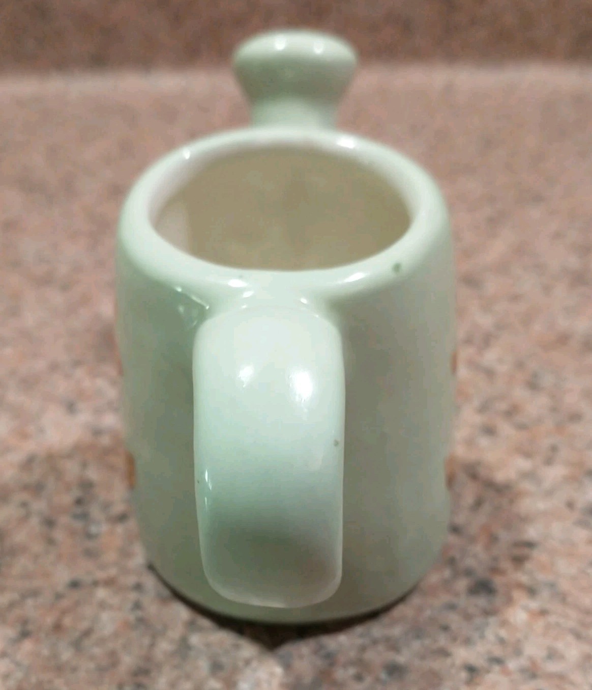 Art Pottery Succulent Miniature Watering Can Planter Signed Marguerite C Eman-PA