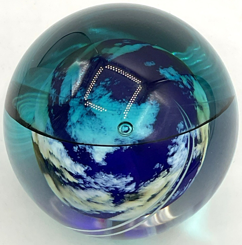 Caithness Glass Scotland 2001 Alastair MacIntosh Return to Earth Paperweight