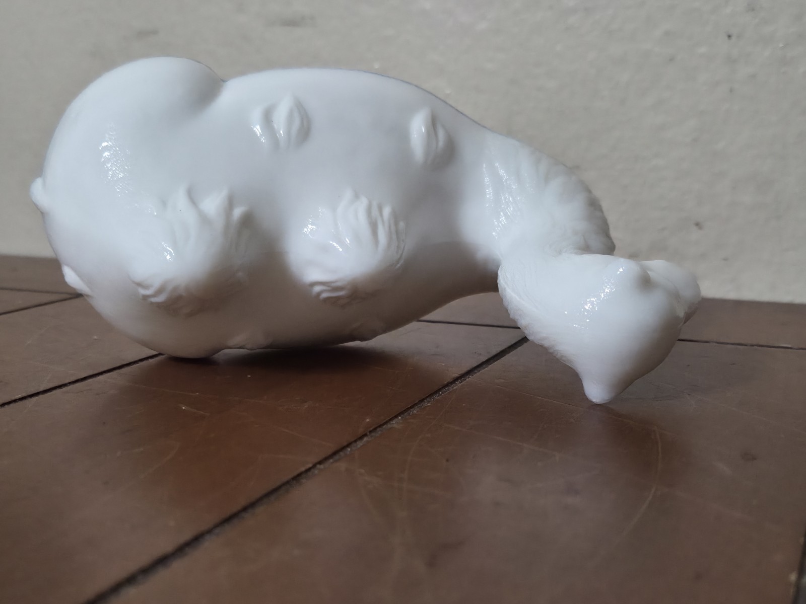 Vintage Milk Glass Covered Animal Dish with Lid 6″ Pressed Glass CAMEL Box & Lid