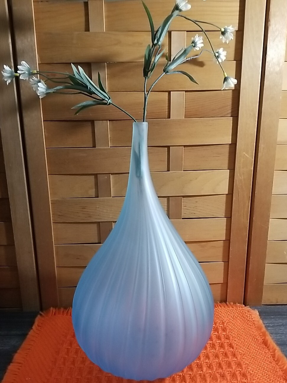 Rare Blue Salviati Vase Renzo Stellon Murano Glass