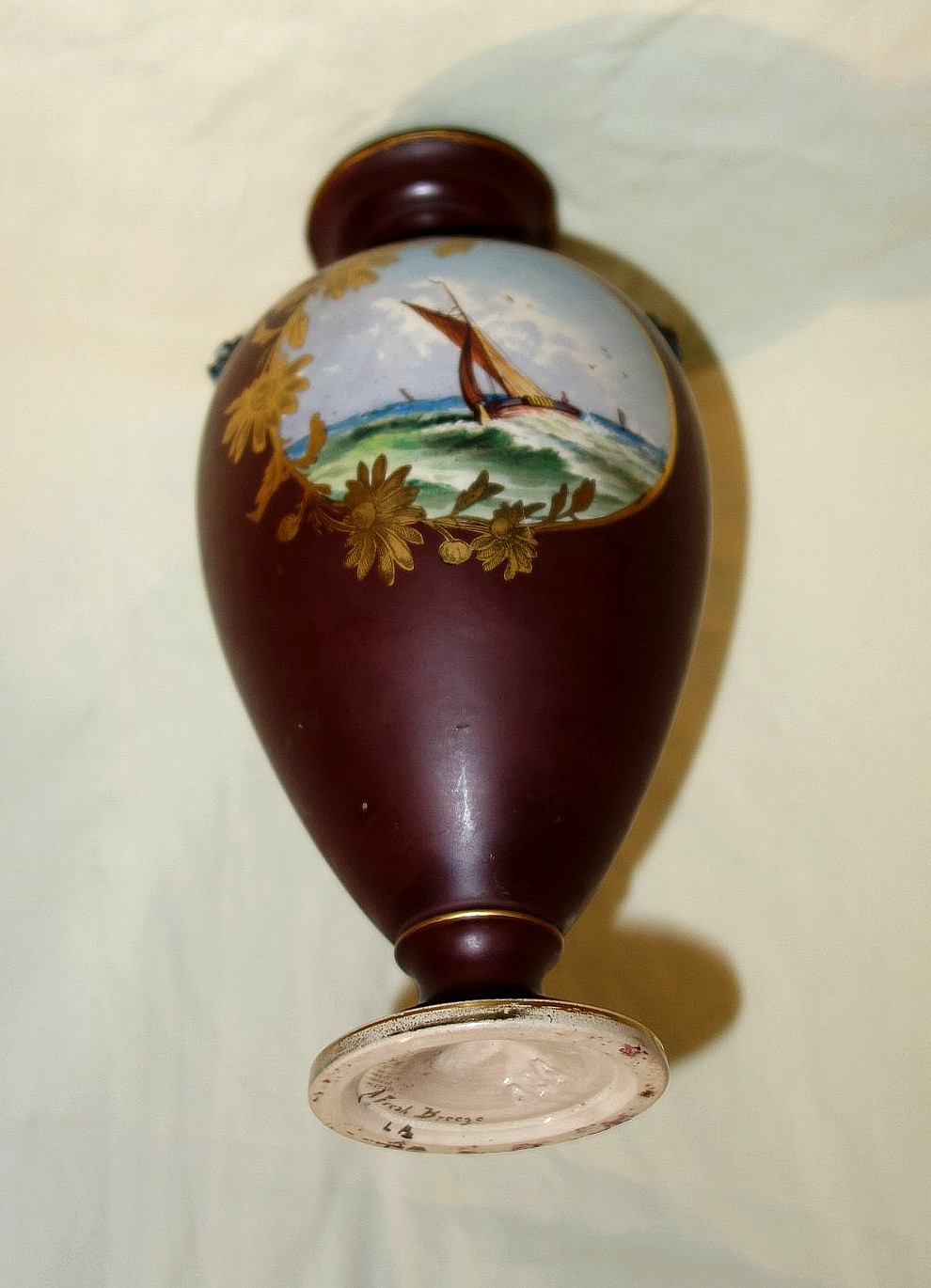 Rare and unusual 1880’s Charles Barlow Recherchee Staffordshire Vase 25cm