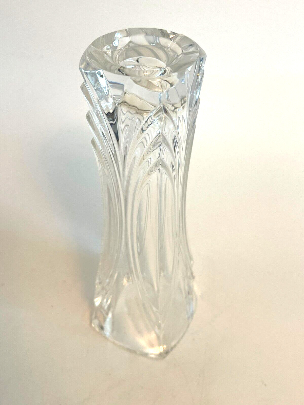 Cristal D’Arques Chatelet 24% Lead Crystal Bud Vase. Made in France 6.75 inches