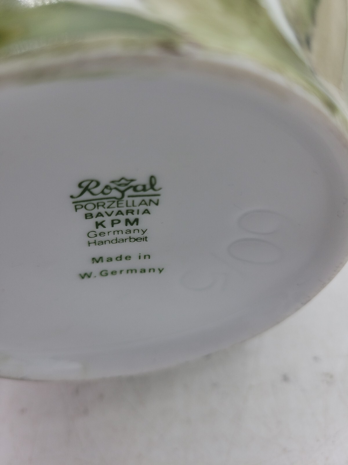 Vase by Royal Porzellan Bavaria KPM Germany Handarbeit Made in Germany Hand Made