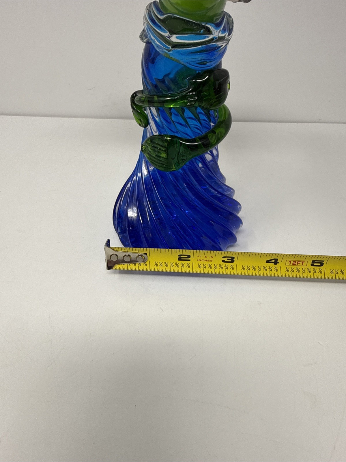 Dale Tiffany Art Glass Butterfly Figurine 8.5”