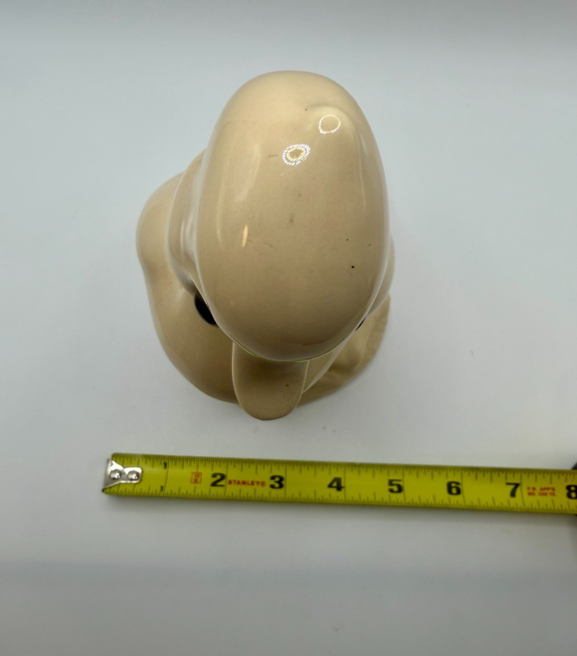Canadian Pottery Duck Figurine Goose The Collectables Mold Beige #308 Vintage 8″