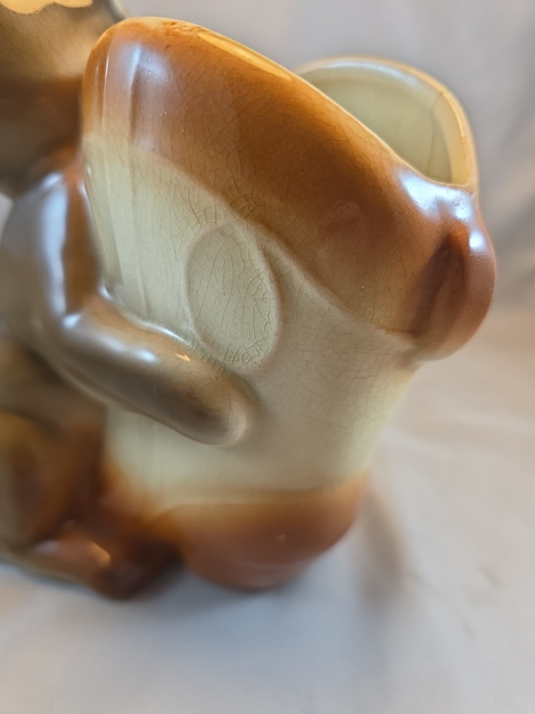 Royal Copley – Playful Kitten & Boot Planter – Vintage – 7.5″
