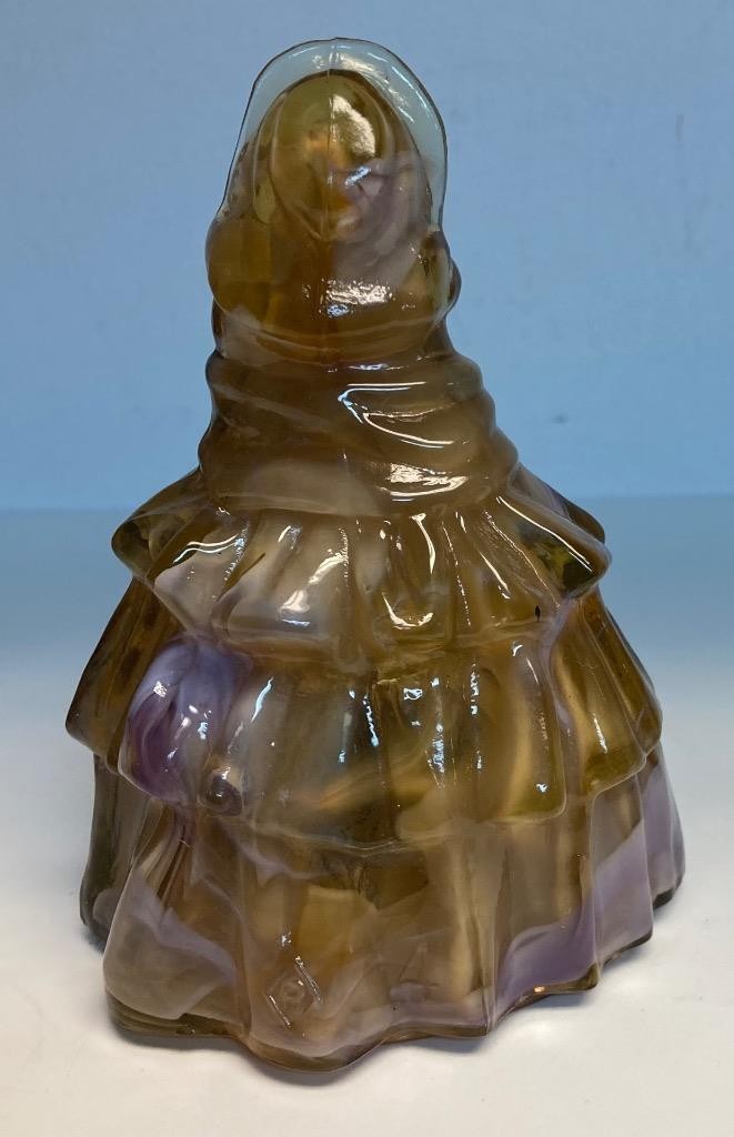 Boyd Glass Figurine Louise Doll Lavender N’ Myrrh 4th Bell 1982