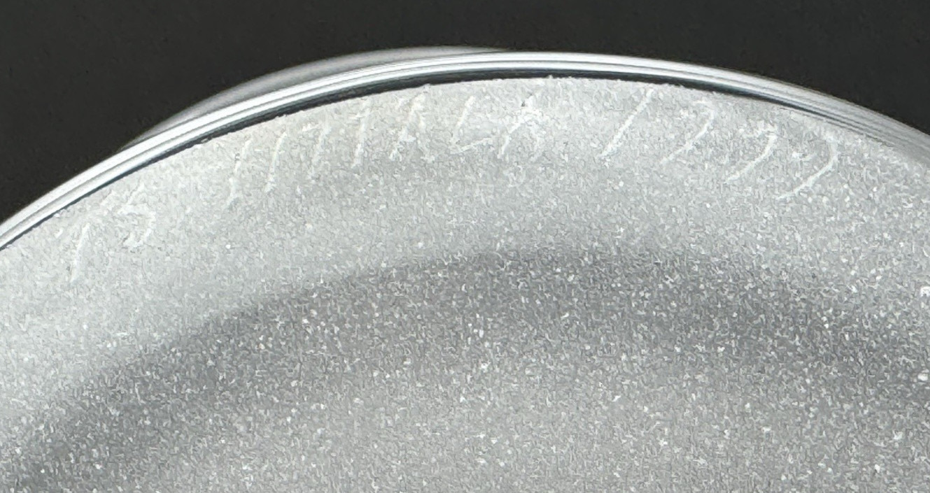 Iittala Timo Sarpaneva Signed MARCEL Vase Frosted & Clear ~ Finland