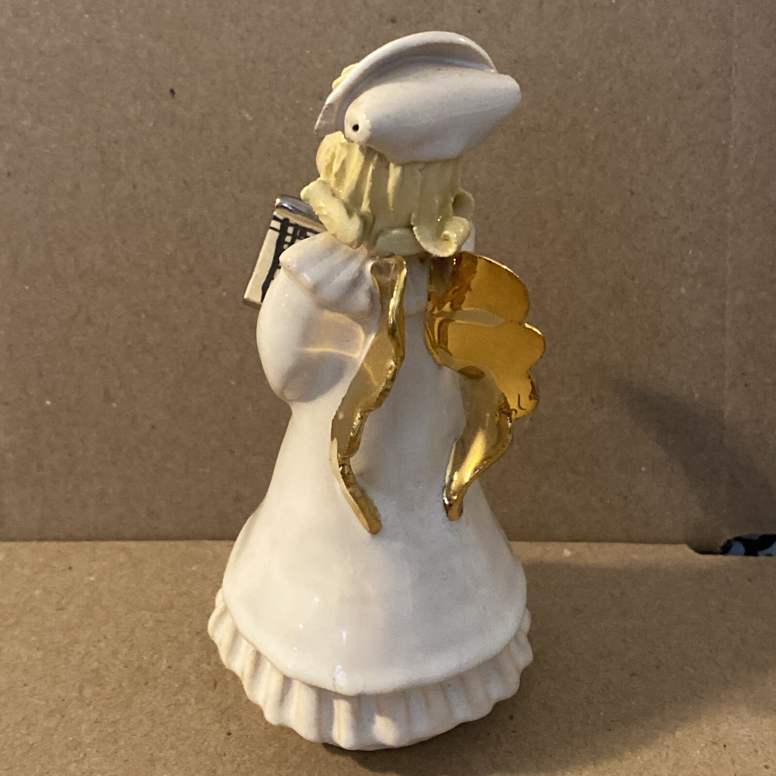 Vtg M.E.M. Ceramics Marguerite E Mitchell Nurse Angel FIGURINE 1940s Terra Cotta