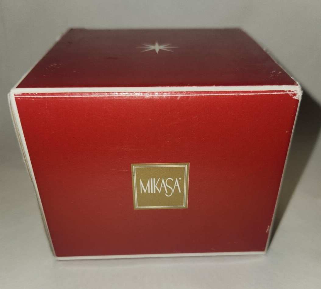 Mikasa Holiday Lights Tea Light votive Candle Holder New In Box