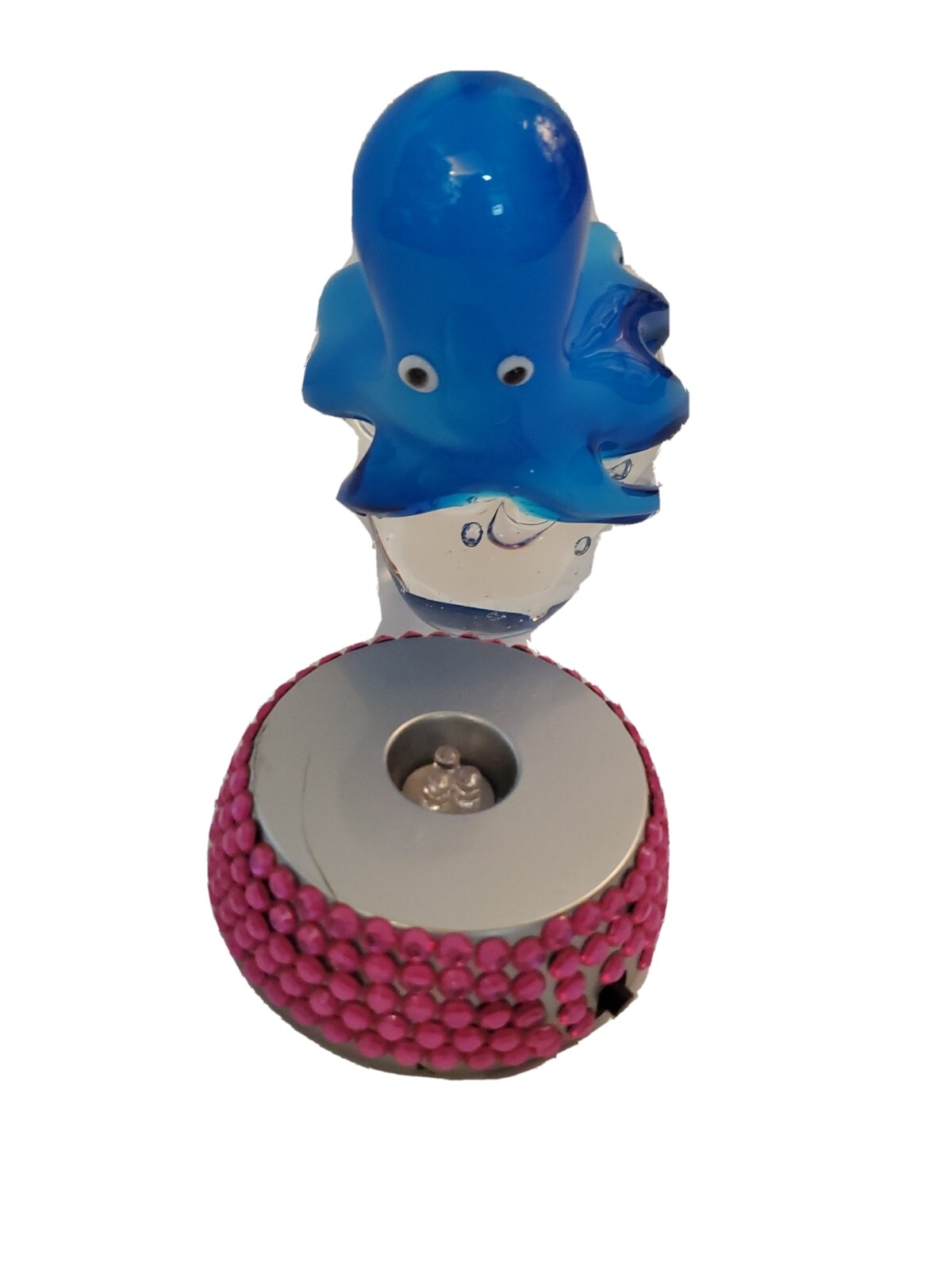 6″ Tall X 3.5″ Wide Octopus Figurine, Paper Weight, Murano Style