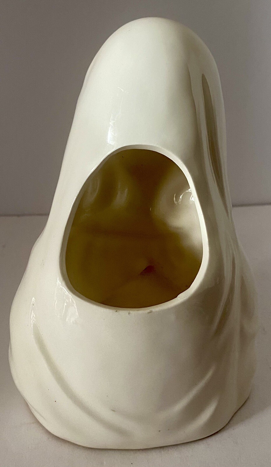 Mary Madonna Rubens Vase Original Japan Planter Off White Approx 7 Inches Tall