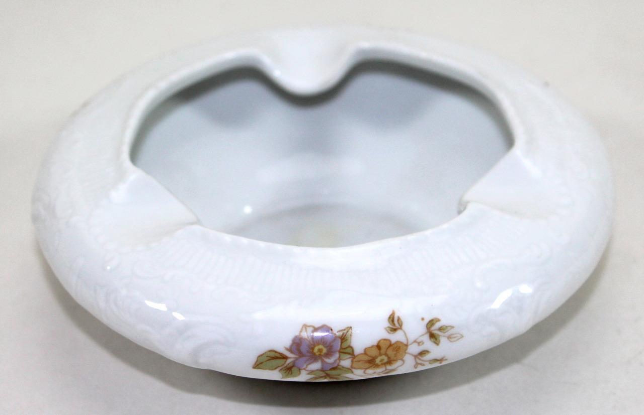 Vintage Classic Rose Collection Rosenthal Group Germany Floral Pattern Ashtray