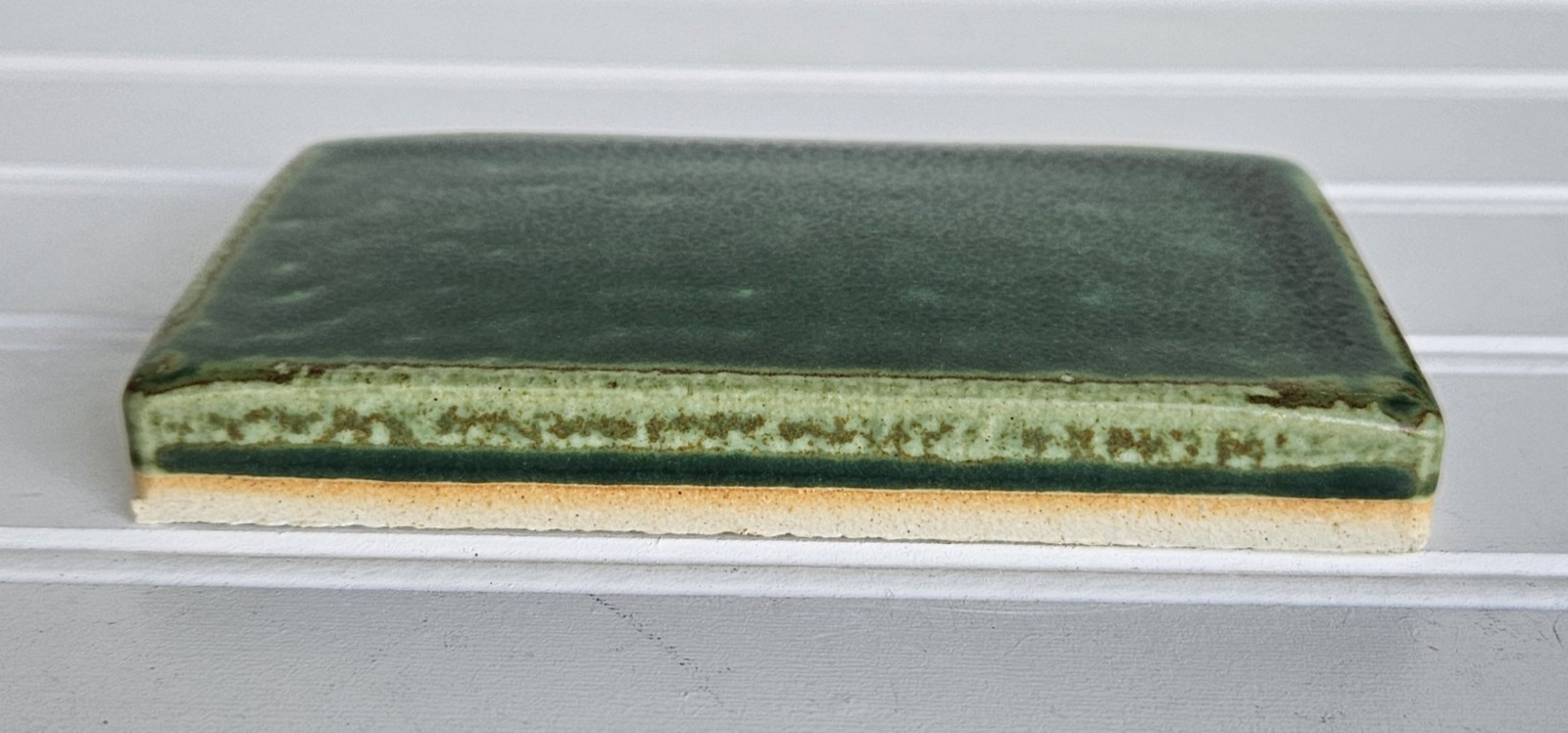 Motawi Tileworks Green Tile Ann Arbor Michigan 5×3 B17